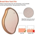 2 in 1 Nano Glass Foot File (Rose Gold) for Foot Spas, Highly