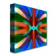 thumbnail image 4 of Trademark Fine Art "Tree Light Symmetry Blue Green" Canvas Wall Art by Amy Vangsgard, 4 of 4