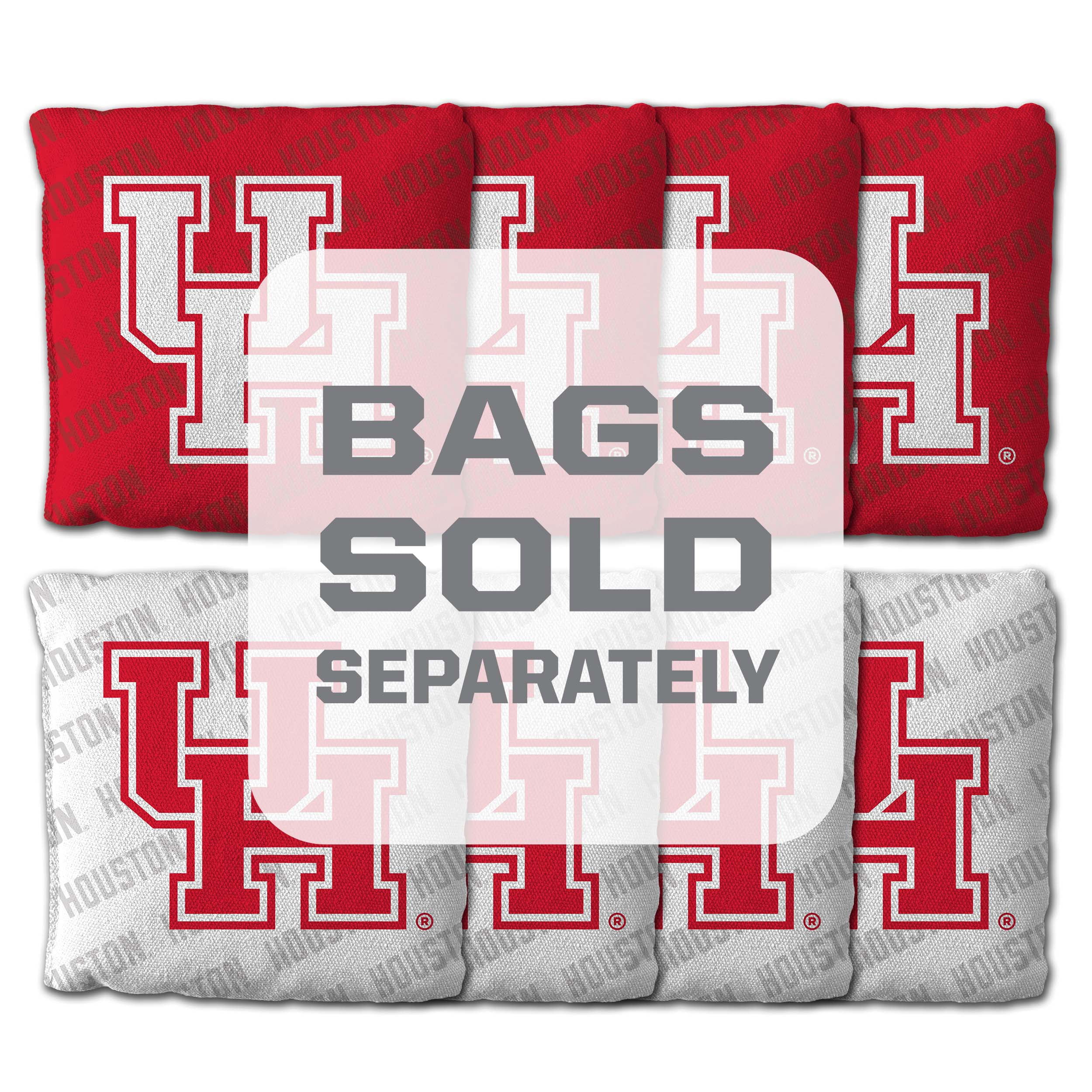 YouTheFan NCAA Houston Cougars 2' x 4' Cornhole Game No Bags