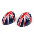 thumbnail image 1 of 2x Housses de Miroir à Ailes Union Jack pour MINI Cooper R55 R56 R57 Power Fold Mirror, 1 of 4
