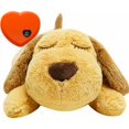 thumbnail image 1 of Jouet de battement de coeur pour chien pour soulager l'anxiété, jouet en peluche doux pour animal de compagnie calmant chiot aide à laformation comportementale jouet animal compagnon, 1 of 5