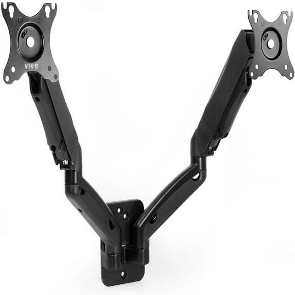 ErgoFlex Dual Monitor Wall Mount with Height Adjustment and Full Motion