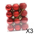 thumbnail image 1 of Bolas colgantes para árboles,Adorno de bolas navideñas 2023 Decoración para árboles de Navidad,Adornos para árboles de Navidad decoración colgante colgante,adornos navideños a granel, 1 of 8