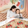 thumbnail image 4 of Manfei Western Xmas Festive Full Size Comforter Sets,Traditional Christmas Animal Cow Bedding Comforter Set,Xmas Reversible,3-Piece,1 Comforter and 2 Pillowcases, 4 of 7