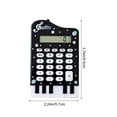 thumbnail image 4 of Sentmoon Calculators Desktop Desk Calculator Piano-Themed Calculator Stylish and Cute Calculator for Students and Office Use with 8-Digits Display, 4 of 8