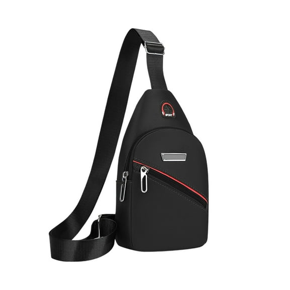 Kyusrd Crossbody Bag for Women Men Belt Bag With Zipper Pockets Casual Travel Bag Makeup bag With Adjustable Outdoor Sports Bag Shoulder Bag