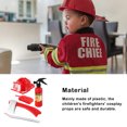 thumbnail image 4 of Vogacara Conjunto de juguetes de bombero para niños, accesorios de fuego de simulación, conjunto de ropa de sombrero de fuego, accesorios, suministros Type2 NO2 Vogacara WJ4038-04B, 4 of 6
