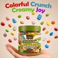 thumbnail image 2 of Ceres Gourmet Dubai Chocolate Spread with Candy-Coated Chocolate Pieces & Chocolate Pebbles | Pistachio Cream & Crispy Kataifi Phyllo | Belgian Chocolate | Gourmet Dessert & Breakfast Spread | 9.7 oz, 2 of 9