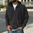 thumbnail image 2 of Fall Winter Hoodies For Men Zipper With Pockets Vintage Hoodie Casual Sweatshirts Lightweight,Size M-3XL, 2 of 6