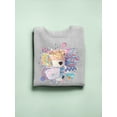 thumbnail image 3 of Retro Dippin’ Dots Delight - Colorful Ice Cream Treat Graphic Women's Sweatshirt, 3 of 4