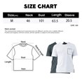 thumbnail image 2 of Camiseta deportiva informal holgada grande para hombre con bolsillo sin costuras de seda de hielo de verano elástica 2 uds, 2 of 7