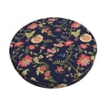 thumbnail image 2 of Lsque Flower Round Bar chair cushion covers Velvet Fabric Premium Comfort Protects from Scratches and Stains for 14-17 Inch Chair- 14 inch, 2 of 7