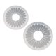 thumbnail image 5 of Juego de 2 piezas para hacer flores de cinta, decorativas, herramienta profesional para hacer 12 cm y 15 cm, 5 of 8