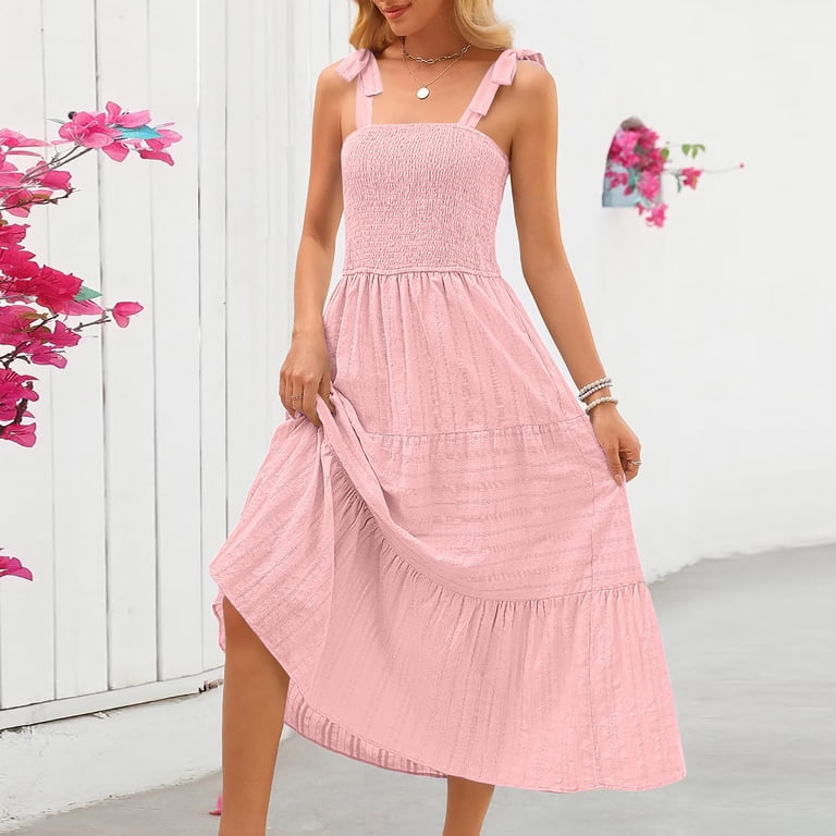 boho beach dresses plus size Zapaka Women White Beach Dress Plus Size Sheath Chiffon Halter Long Bridal Dress, White / US18W