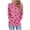 Hot Pink, variant on Enjoytime Womens Hoodies Hearts Printed Long Sleeve Casual Sweatshirt Fall Winter Fashion Trendy Pullover Sweatshirts Blue L