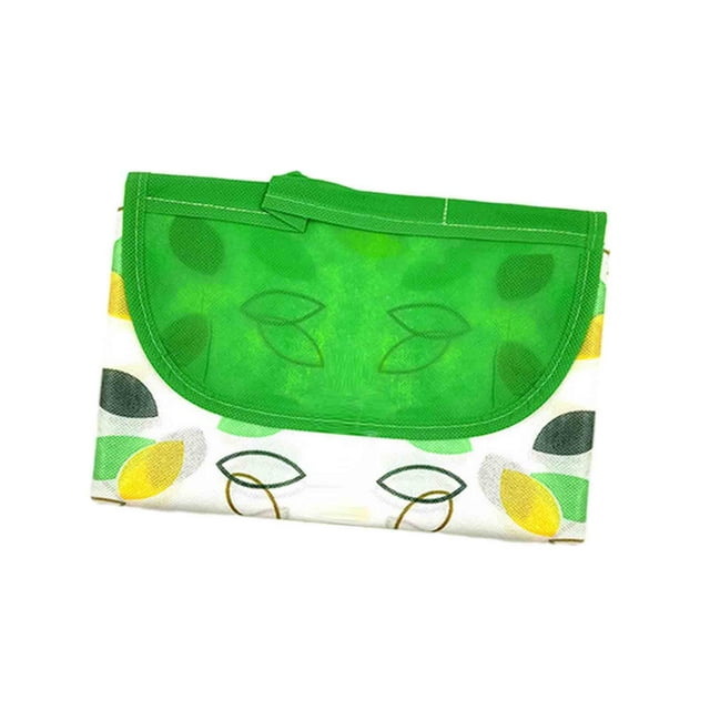 Manta de picnic impermeable y portátil para acampar, ideal para picnic, caza y senderismo. Hojas Verdes L