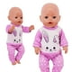 thumbnail image 4 of Ropa para muñecas, juguetes infantiles, pijamas casuales, ropa para muñecas de 45 cm (18 pulgadas), accesorios, juguetes para niñas, trajes para muñecas, 4 of 5