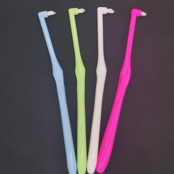 Cepillo de dientes de ortodoncia, cepillo interdental, cepillo interdental, paquete individual, cepillo de dientes con cabezal pequeño, cepillo de dientes para mascotas, cepillo para el cuidado dental
