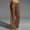 Coffee, variant on Juslio Linen Pants Women Plus Size with Pockets Drawstring Linen,High Waist Flare Leg Pants 4XL