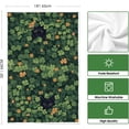 thumbnail image 6 of Clover Black Cat St. Patrick''s Day Kitchen Towels Dish Towels, 18x26 Inch Farmhouse Holiday Spring Decoration Hand Towels Set of 2, 6 of 6