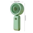 thumbnail image 3 of Portable Mini Handheld Fan,USB Rechargeable Fan,Quiet Desk Personal Cooling Fan,Outdoor Travel Fan,Adjustable Speed Small Fan,Compact Lightweight Student Fan,Summer Cooling Gadget,Mini Portable Fan, 3 of 6