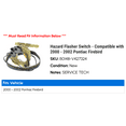 thumbnail image 2 of Hazard Flasher Switch - Compatible with 2000 - 2002 Pontiac Firebird 2001, 2 of 2