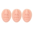 thumbnail image 2 of 3pcs  Practice Model, Reusable Elastic 3D Nose And Mouth Model Soft Silicone Nose Model with Mouth, Silicone Flexible Model for Nose  And Nose Nail  Practice, 2 of 8