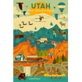 thumbnail image 4 of Utah, Where Adventure Begins, Mountain Geometric (19x27 inches, Premium 500 Piece Jigsaw Puzzle for Adults and Family, Made in USA), 4 of 4
