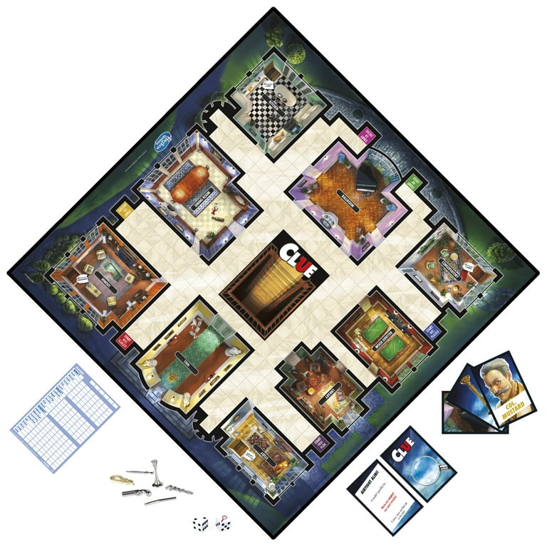Hasbro Gaming Cluedo Board Game, Reimagined Cluedo Game for 2-6 Players,  Mystery Games, Detective Games, Family Games for Kids and Adults