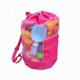 thumbnail image 1 of Bolsa de malla grande, almacenamiento de juguetes de playa, bolsa de malla plegable, mochila para natación, viajes en la playa, juguetes no incluidos..., 1 of 5