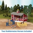 thumbnail image 2 of Breyer Stablemates Red Stable and Horse Set (1:32 Scale), 2 of 7