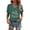 ZA Dark Green, variant on Womens T Shirts V Neck Short Sleeve DAndelion Print Loose Fit Tops Casual Wear Womens Tees Dark Green S