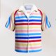 thumbnail image 3 of Camisa de Manga Camisas de playa Hombres con botones Cuello vuelto Cuello en V Traje diario Kuymtek Blanco T 3EG para Hombre, 3 of 7