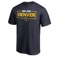 thumbnail image 2 of Men's Navy Denver Nuggets We Are Iconic Collection T-Shirt, 2 of 3
