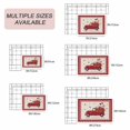 thumbnail image 6 of Red Valentine's Day Outdoor Rug 4x6 Ft, Non Slip Washable Area Rug, Roses Truck Romantic Love Heart Truck Patio Rugs Carpet Runner, Large Floor Mat for Indoor/Outdoor Deck Porch Camping, 6 of 8