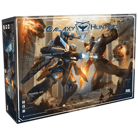 Galaxy Hunters 2-4 players, ages 14+, 30 minutes per player