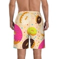 thumbnail image 3 of Naloa Donuts Men's Beach Shorts, Surfing shorts, Swim trunks, Quick Dry Swim Trunks for Surfing Beach Fun -, 3 of 9