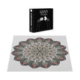 thumbnail image 5 of Ambesonne Mandala Jigsaw Puzzle, Mandala, Heirloom-Quality Fun Activity for Family Durable Cardboard, 1000 pcs, Multicolor, 5 of 5