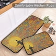 thumbnail image 5 of Prayer Abstract Painting Kitchen Mat Set of 2 Cushioned Non Slip Rugs for Bedroom Floor Runner Mats, 5 of 7