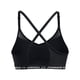thumbnail image 3 of Sujetador deportivo Under Armour Crossback Low Impact para mujer, negro/blanco, 3 of 6