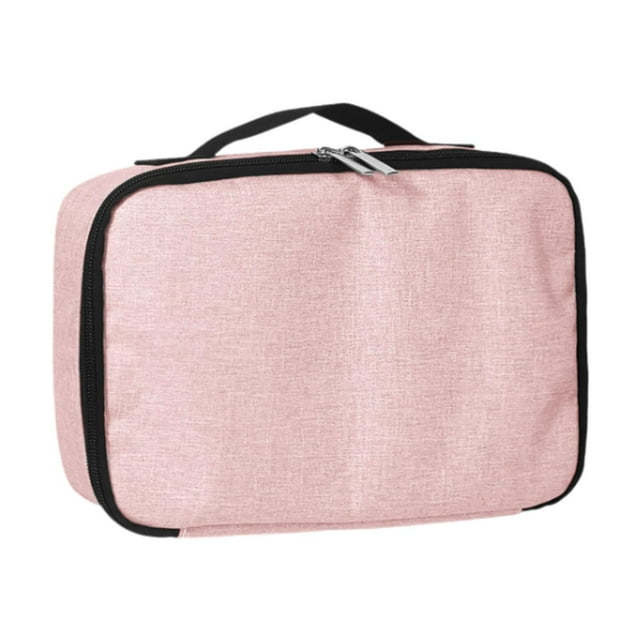 Estuche de viaje para gafas de sol Estuche para gafas Organizador de gafas para hotel Hogar Mujeres Hombres Rosa
