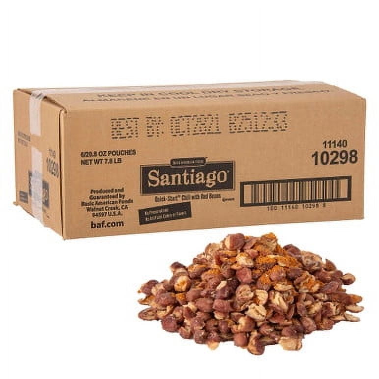 Basic American Foods Santiago Chili Quick Start Homestyle Pouch, 20.8 oz - Case of 6