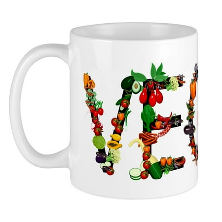 

CafePress - Vegan Vegetable Mug - Ceramic Coffee Tea Novelty Mug Cup 11 oz