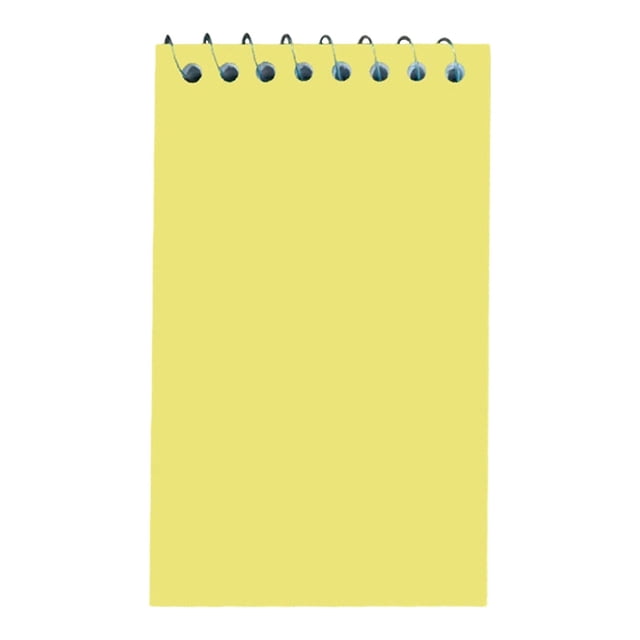 Memo Top Wire Bound 3x5 Inch Pocket Notepad College Ruled Small Notebooks 3x5 Small Spiral Notebook Assorted Primary Colors 50 Sheets 100 Pages