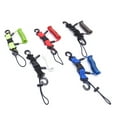 thumbnail image 3 of TPU Plongée Anti-Perdu Lanyard Portable Robuste Libération Rapide Boucle en Acier Inoxydable Sport Extérieur Plongée Libre Corde d'Escalade Blanc, 3 of 9