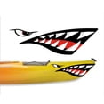 thumbnail image 2 of Calcomanías de tiburón shamjiam para kayak Llavero flotante con tabla de surf blanca, 2 of 9