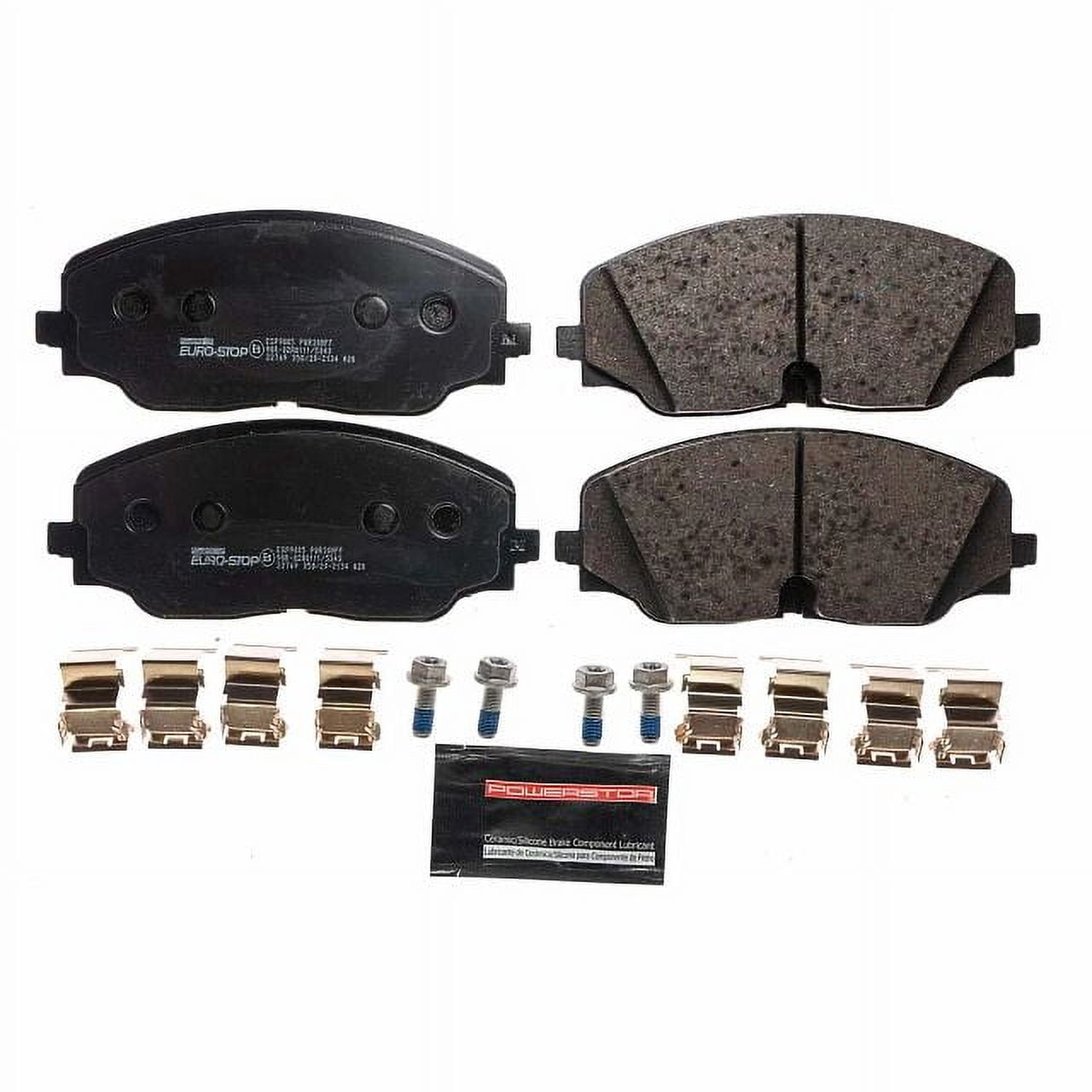 Power Stop Front Euro-Stop ECE-R90 Certified Brake Pad ESP9005