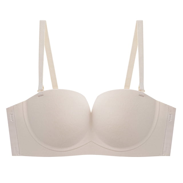 Soutien-gorge Rehausseur Rembourré Sans Couture avec Armatures pour Femmes