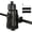 black blue, variant on Electric Bike Horn 120dB Loud IPX4 Waterproof Bicycle Bell with Replaceable CR2032 Battery Easy Installation with Rubber Strap Mini ABS Electric Horn for Mountain Bike Ebike Scooter
