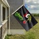 thumbnail image 4 of Bandera navideña para exteriores de Grinchmas Stole de 3 x 5 pies, pancarta para exteriores de doble cara, bandera para jardín, patio, desfile, cartel para fiesta, decoración, tapiz de pared, 4 of 8